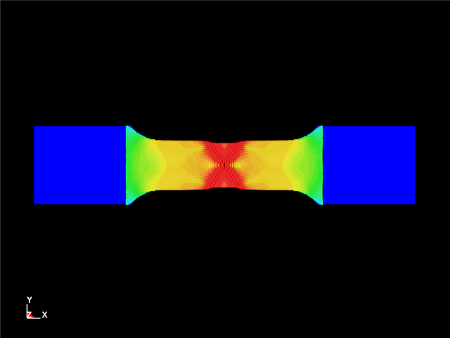 tensile test model with sph in ls-dyna