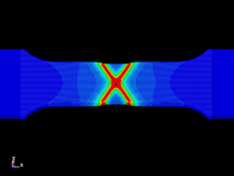 tensile test model with sph in ls-dyna