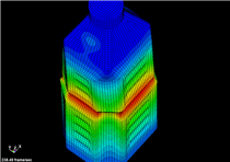 linear buckling of a plastic bottole / ls-dyna