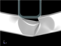 Dynamic 3pt Bending Test FEA