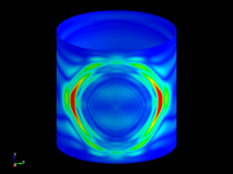 Wave propergation in cfrp / ls-dyna