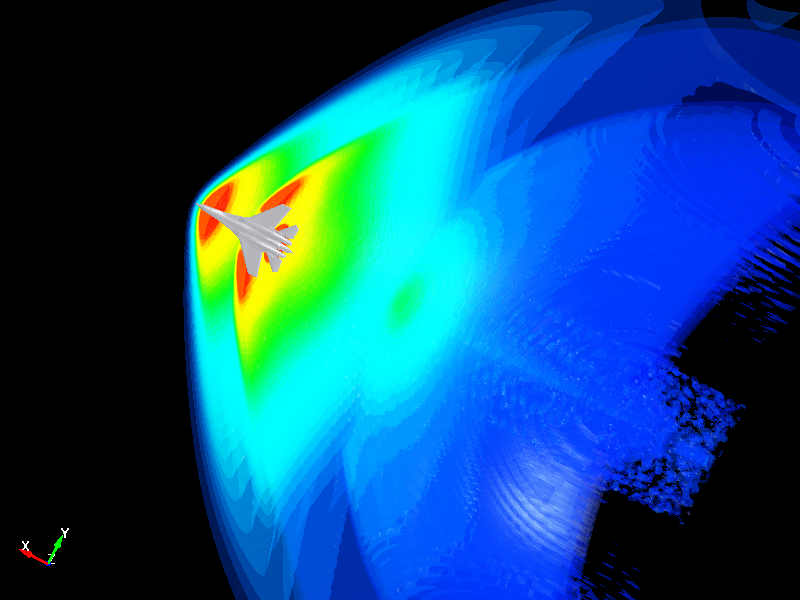 Sonic Boom Analysis / ls-dyna