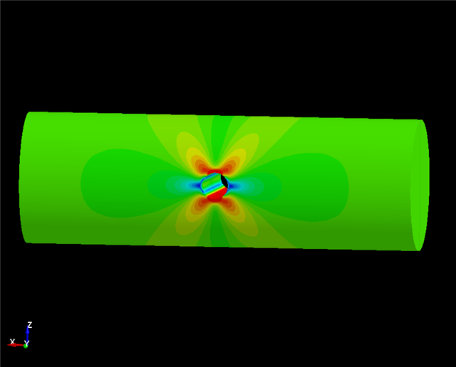 Linear Static Analysis of Stress Concentration Problem