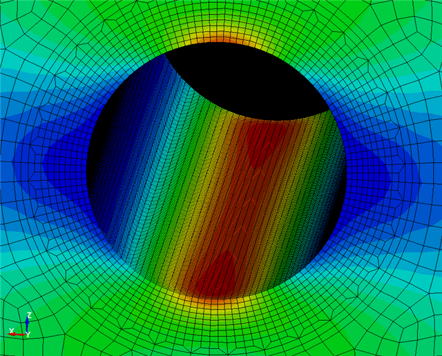 Linear Static Analysis of Stress Concentration Problem