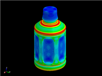 Axial Compression Test of a Plastic Bottle