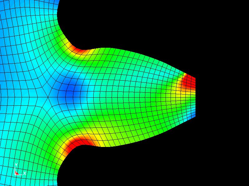 Gear Strength Analyisi by Static Implicit