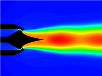 Axisymmetric CESE / Airospike nozzle