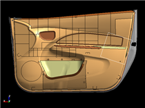 Door Panel Impact Test Simulation