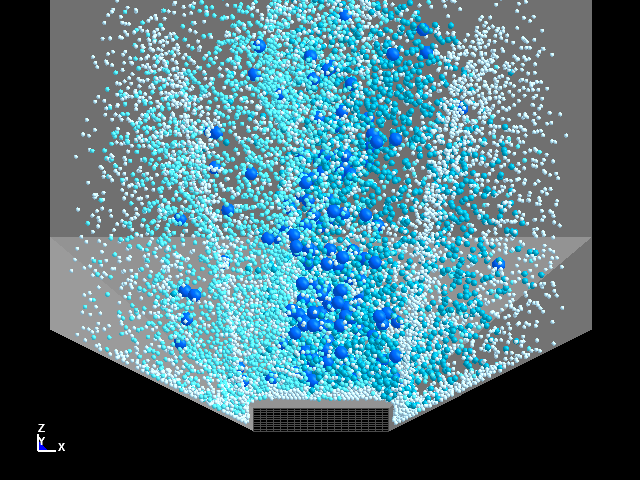  DES and ALE coupling method