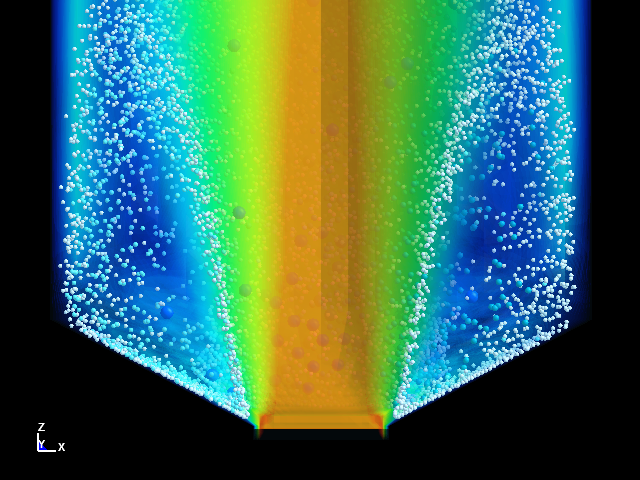  DES and ALE coupling method