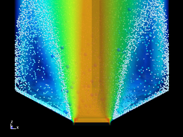  DES and ALE coupling method