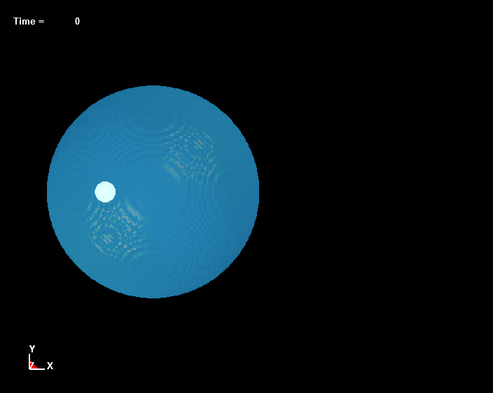  Bubble Dynamics inside Liquid Drops, d=4.5mm