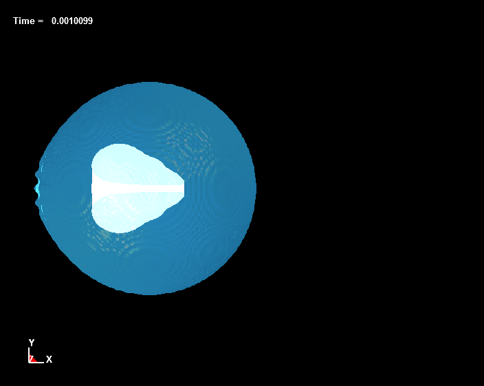  Bubble Dynamics inside Liquid Drops, d=4.5mm