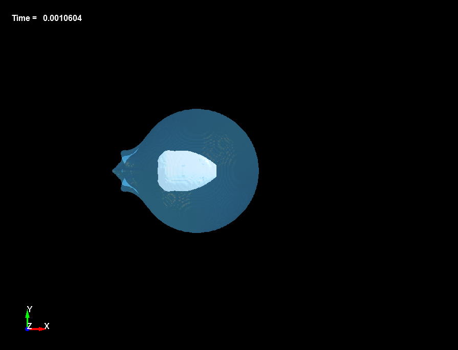  Bubble Dynamics inside Liquid Drops, d=6.5mm