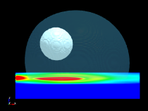 ALE FSI Bubble and Plate deformation analysis