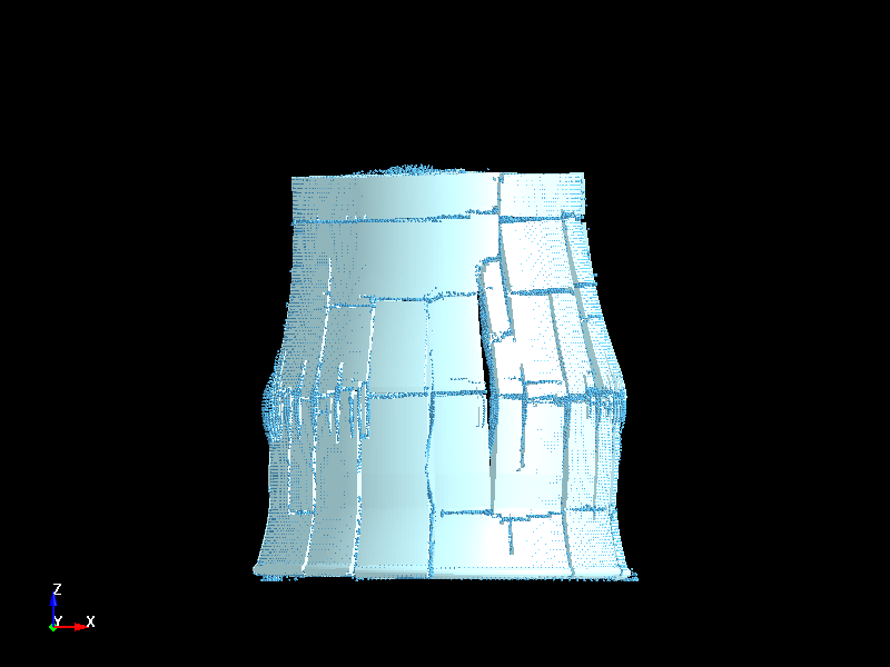  Glass Drop Impact simulation with adaptive solid to sph function