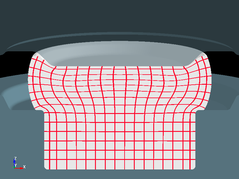  3D cold forging analysis