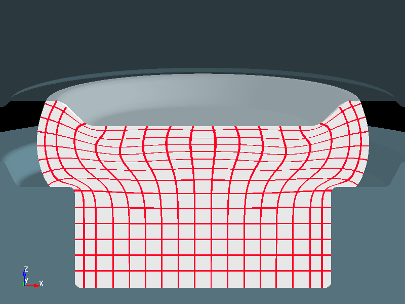  3D cold forging analysis