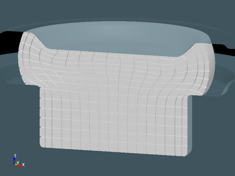  3D cold forging analysis