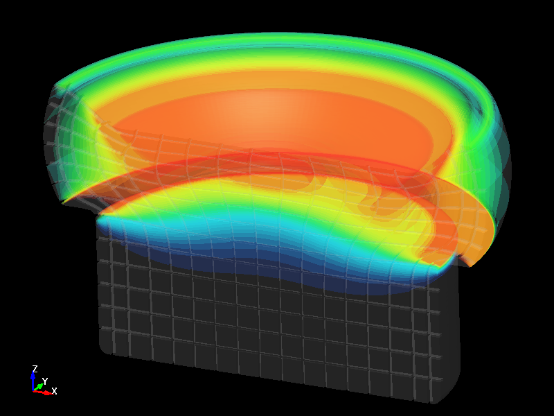  3D cold forging analysis