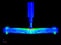 RC-Beam with rectangular section