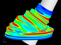 Large deformation of CV Joint Boots