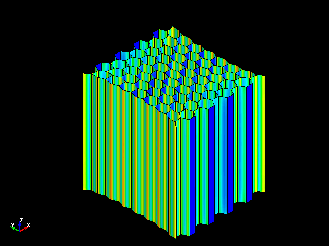  Tensile deformation behavior of aluminum honeycomb in orthogonal direction (Y) 