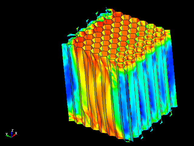  ZY Shear deformation behavior of aluminum honeycomb