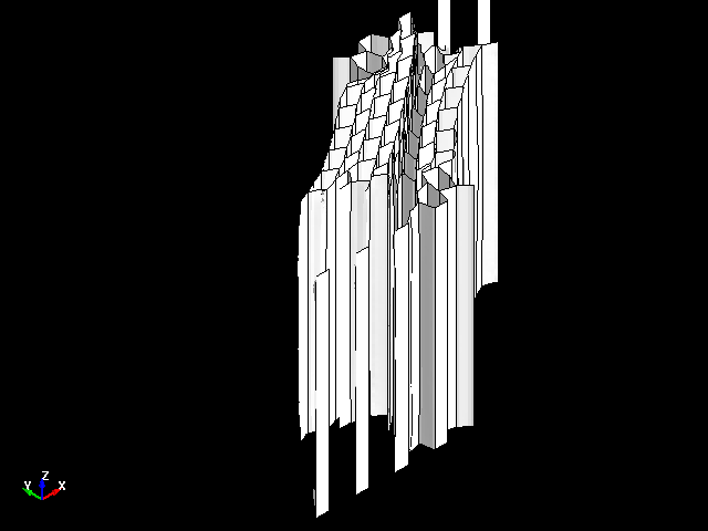  YX Shear deformation behavior of aluminum honeycomb