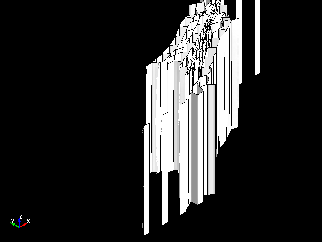  YX Shear deformation behavior of aluminum honeycomb