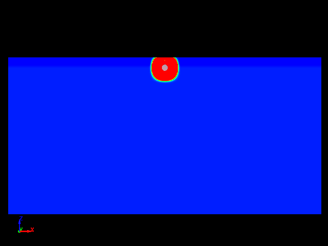  shockwave propagation due to under water explosion