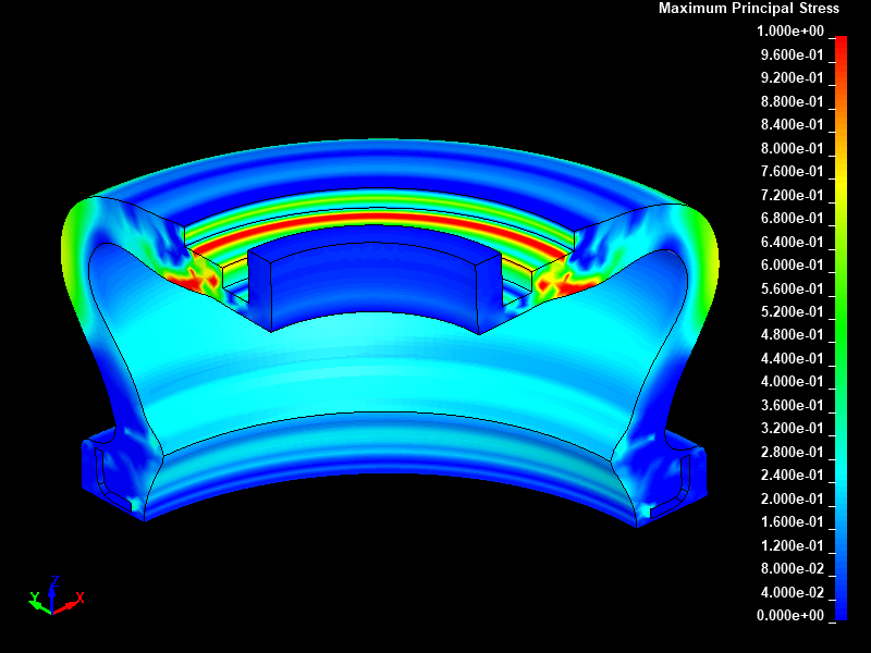  maximum principal stress